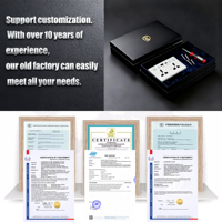 XZJ personnalisation EU UK US prise Thermostat maison lumière tactile Tuya gradateurs Zigbee Wifi interrupteur intelligent interrupteur Inteligente
