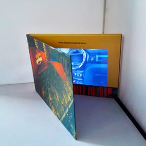 Tarjeta <span class=keywords><strong>de</strong></span> Presentación Digital LCD con Pantalla <span class=keywords><strong>de</strong></span> 7 y 10 Pulgadas, Folleto <span class=keywords><strong>de</strong></span> Video con Cubierta Flexible A4/A5, Tarjeta <span class=keywords><strong>de</strong></span> Felicitación con Pantalla LCD - Product Image 2