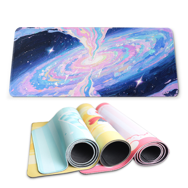 Hot Selling Custom Cartoon Cute PC Desk Gaming Mouse Pads Waterproof Sublimation Mousepad