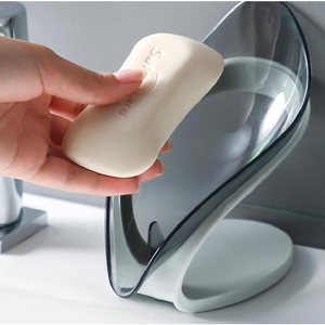 กล่องสบู่แบบแขวนผนัง ปี 2023 สำหรับห้องน้ำ ไม่ต้องเจาะผนัง ชั้นวางคู่ ระบายน้ำได้ ใช้สำหรับซักผ้า - Product Image 4
