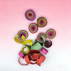 Feuilles de papier crépon biodégradable écologiques, lot en vrac, non toxique, sans danger pour les enfants, activités artistiques en classe et décorations de fêtes - Product Image 4