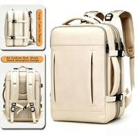 Sac à dos pour ordinateur portable unisexe haut de gamme, durable, de haute qualité, imperméable, avec fermeture éclair, minimaliste, bretelles à coussin d'air, grande capacité, pour les voyages