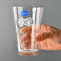 Gobelets en verre transparent résistants à la chaleur pour la maison, lait, jus, boissons, café glacé – Vente en gros