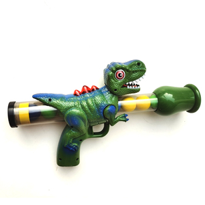 Proiettili all'ingrosso e suono ruggente dinosauro pistola a proiettile morbido ad aria per ragazzi che sparano al giocattolo della pistola - Product Image 5