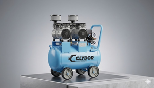 Compresor de Aire Industrial Silencioso Sin Aceite, 6000W, Tanque Grande de 240L, Bomba de Aire de Pistón Rotatorio Portátil, 0.8 Mpa, 1040 L/min - Product Image 4