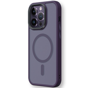 <span class=keywords><strong>Funda</strong></span> Magnética para Teléfono Móvil, Carcasa Mate a Prueba de Golpes para <span class=keywords><strong>iPhone</strong></span> 14, <span class=keywords><strong>13</strong></span>, 12, 15, 16 Pro Max - Product Image 1