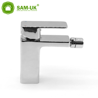 Robinet mélangeur monocommande en alliage de zinc pour lavabo et bidet, eau chaude et froide, fabrication en usine, vente en gros