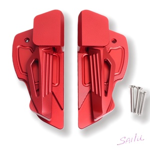 Pedane Posteriori Antiscivolo in Alluminio CNC 3D per Passeggero <span class=keywords><strong>Vespa</strong></span> Primavera Sprint 150 GTS 300 <span class=keywords><strong>GTV</strong></span> <span class=keywords><strong>250</strong></span> - Product Image 3