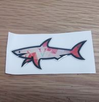 Autocollant PVC personnalisé 2025 Shark CP Jul Vrunk Marseille Palestine Drapeau national Paul & Shark – Autocollant style dessin animé très populaire