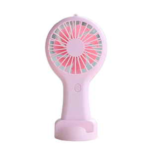 Bán Hàng Nóng Xách Tay USB Mini <span class=keywords><strong>Fan</strong></span> Đứng Cầm Tay Máy Sấy Lông Mi Ba Lựa Chọn Nhãn Hiệu Riêng Màu Hồng Pin Hoạt Động <span class=keywords><strong>Fan</strong></span> Cho Ngoài Trời - Product Image 2