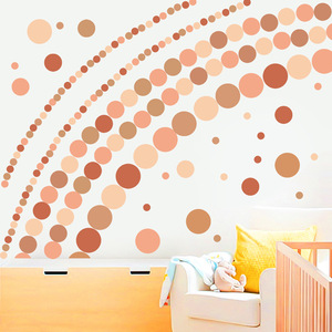 Di alta qualità a <span class=keywords><strong>pois</strong></span> adesivi da parete per il bambino a prova di acqua Boho adesivo da parete per la decorazione per la casa camera dei bambini - Product Image 4