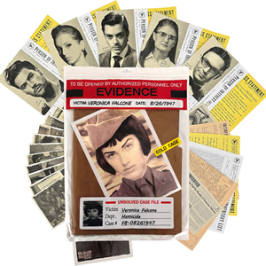Mysj Factory Custom Immersive Detective Crime City Giochi <span class=keywords><strong>da</strong></span> tavolo irrisolti <span class=keywords><strong>gioco</strong></span> mistero omicidio-Cold case file di pg - Product Image 1