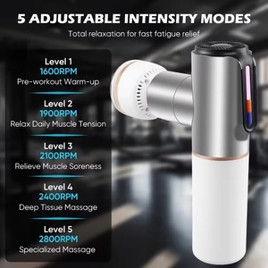 Vibrateurs de <span class=keywords><strong>massage</strong></span> profond de haute qualité à long manche pour femmes, pistolet de <span class=keywords><strong>massage</strong></span> avec circuit imprimé chaud et froid, modèle <span class=keywords><strong>2026</strong></span> - Product Image 4