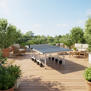 <span class=keywords><strong>Table</strong></span> <span class=keywords><strong>de</strong></span> tennis extérieure imperméable <span class=keywords><strong>de</strong></span> haute qualité <span class=keywords><strong>Table</strong></span> <span class=keywords><strong>de</strong></span> <span class=keywords><strong>ping</strong></span>-<span class=keywords><strong>pong</strong></span> en fibre <span class=keywords><strong>de</strong></span> verre en PVC pour l'extérieur - Product Image 2