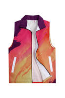 Gilet réfléchissant unisexe personnalisé Gilet Nouveau groupe de mode Publicité Vêtements de travail Impression de logo Style formel pour les bénévoles