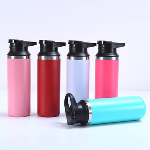 Factory Wholesale Outdoor 17oz Stainless Steel Water <b>Bottles</b> With Screw Lid - Product Image 2