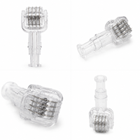 Rouleau de micro-aiguilles professionnel 0,25 mm pour l'entretien des lèvres et de la peau, avec logo personnalisé, pour usage externe en salon de beauté