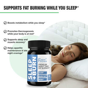 Fabricante de Suplementos Private Label Sleep+ Burn: Cápsulas Premium Nocturnas para Quemar Grasa y Reducirla, 60 Cápsulas para Dormir y Quemar Grasa - Product Image 5