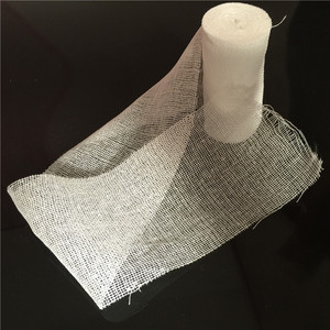 Rollo de gasa médica no estéril, 8x600 cm, color blanco, para vendaje de heridas, para uso en primeros auxilios de emergencia al aire libre - Product Image 2