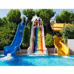 Toboggan aquatique en spirale durable en fibre de verre pour parcs sportifs, idéal pour usage résidentiel ou scolaire – Vente en gros - Product Image 2