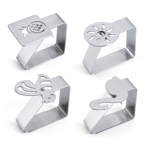 Clips de <span class=keywords><strong>nappe</strong></span> de pique-nique en acier inoxydable pinces de couverture de table pinces de <span class=keywords><strong>nappe</strong></span> <span class=keywords><strong>pour</strong></span> restaurant pique-nique chapiteaux fête de remise des diplômes - Product Image 1