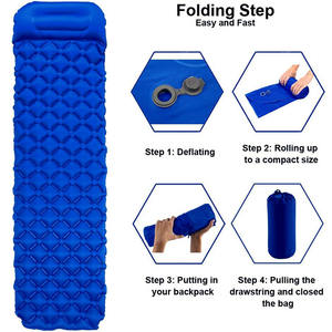 Camping <span class=keywords><strong>Compact</strong></span> Sleeping Pad Ultraligero Mejor colchón de aire inflable para dormir para mochileros - Product Image 3