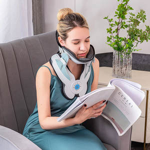 Réduit la pression du cou, étirement de la colonne cervicale, modèles les plus vendus, instrument de traction cervicale gonflable à domicile - Product Image 4