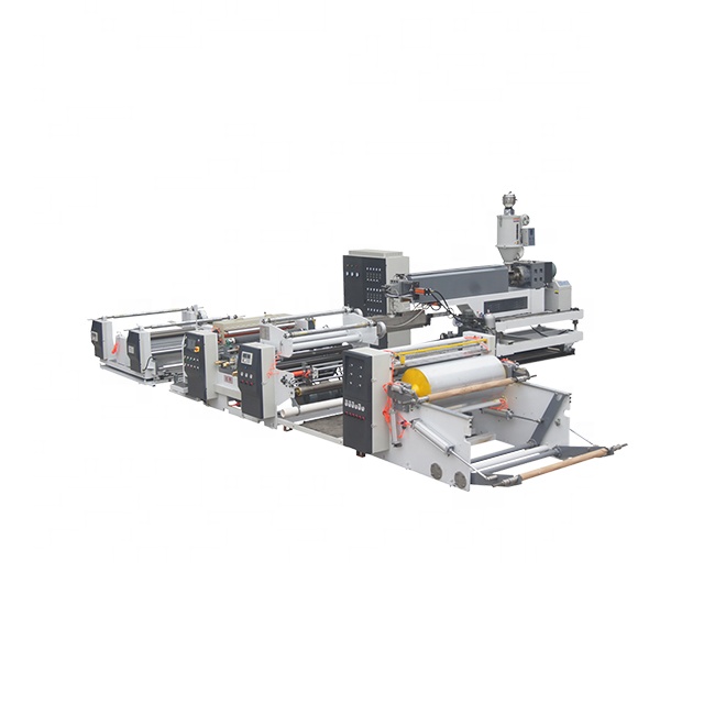 Промышленная пластиковая автоматическая машина для ламинирования экструзионного покрытия для ПП тканых мешков