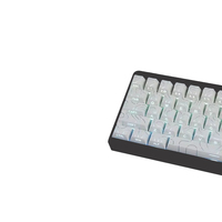 In Stock Wholesale White/Black Contour Lines 4.0 Keycaps Original Factory Height 130-key Two Color Injecting Mold Mini Full Set