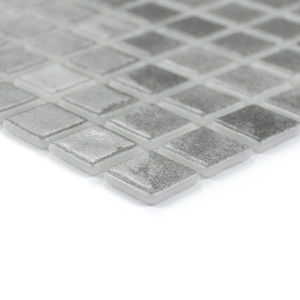 <b>Mosaic</b> Bruma Grey 30.5x30.5 Cm 5 Mm Glossy Irregular Edges - Product Image 3