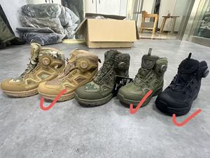 DF ESDY High Quality Sport <b>Working</b> Safety Shoes Soles Hiking Custom Logo <b>Boots</b> Solid Color High Top Outdoor <b>Men</b> Shoes Soles - Product Image 5