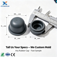 XINHUA Capuchons en caoutchouc personnalisés en silicone, NBR, EPDM pour pieds de meubles, protections de sol, couvre-pieds de chaise et de table, moulage sur mesure selon dessin OEM, RoHS
