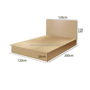 Economical Commercial Furniture 3 Star Hotel Bedroom Sets Double Single Bed WithHeadboard Nightstands <b>Desk</b> TV Cabinet & Wardrobe - Product Image 2