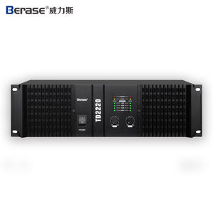 Berase <span class=keywords><strong>TD2220</strong></span>เครื่องขยายสัญญาณเสียง3U <span class=keywords><strong>2</strong></span>*2200W แบบสองช่องสำหรับ3U - Product Image 1