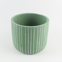 Pot de fleurs en béton pour plantes succulentes et cactus, fournisseur d'usine, en vente