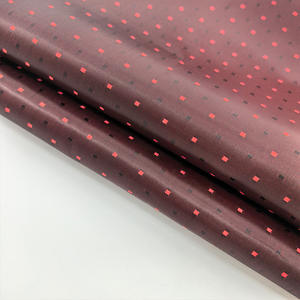Doublure en <span class=keywords><strong>jacquard</strong></span> tricoté, tissu cationique satiné, veste en polyester, petit <span class=keywords><strong>jacquard</strong></span>, doublure en soie Shu Mei, résistant à l'abrasion - Product Image 3