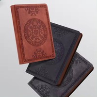 Carnets de notes personnalisés en cuir PU avec motifs délicats, fournitures de bureau, journaux, agendas, livres de planification, blocs-notes A5/A6