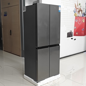 Réfrigérateur à double porte de style français de grande capacité 406L pour la maison - Unité intégrée de réfrigération et de congélation - Product Image 2
