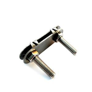 Clip per cintura in acciaio inossidabile resistente 1.5 \ "2 \" 2.5 \ "3 \" bullone a piastra solida per nastro trasportatore nuova condizione acciaio al carbonio ferro - Product Image 2