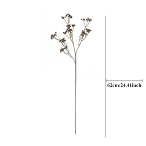 Handmade Mùa Thu Màu Dài Chi Nhánh Gypsophila Mô Phỏng Đám Cưới Nhà Mô Hình Phòng Trang Trí Nhân Tạo Hoa Bán Buôn Phù Hợp Với - Product Image 5
