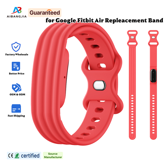 Sport Silicone Band for Google Fitbit Air Band Wristband Replacement Strap for Fitbit Air Bracelet