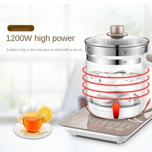 Bollitore Automatico in Vetro Borosilicato 1.6-2.0L con Controllo Tramite App, <span class=keywords><strong>Teiera</strong></span> Multifunzione per Tè Aromatizzato con Funzione Mantenimento Calore - Product Image 4