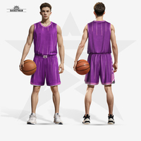 Uniforme de Baloncesto Personalizado al por Mayor, Sublimación con Impresión Digital, Transpirable, OEM, Unisex, para Club, Liga, Equipo, Muestra Gratuita, MOQ 1