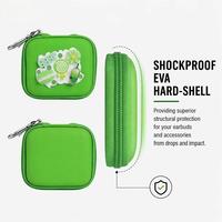 Estuche de Viaje Mini Protector a Prueba de Golpes con Lindas Decoraciones de Silicona, Bolsa Organizadora Versátil para Cables de Datos y Accesorios