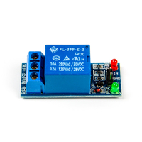Module de relais KUONGSHUN à 1 canal, niveau bas, 5V, carte d'interface, bouclier, composant électronique pour Raspberry PI, déclenchement à bas niveau 5V