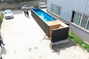 <span class=keywords><strong>Piscine</strong></span> mobile préfabriquée de luxe en conteneur maritime de 20 pieds avec revêtement en fibre de verre - Product Image 5