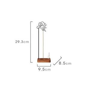 Brûleur d'<span class=keywords><strong>encens</strong></span> inversé en bambou Zen Smoke, écologique, design Bouddha, avec plateau récupérateur <span class=keywords><strong>de</strong></span> cendres pour la méditation et la décoration à domicile - Product Image 5