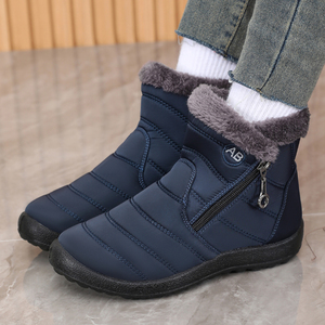 Sepatu Wanita Gaya Berjalan Musim Dingin DZ-GM-857, Sepatu Bot Musim Dingin Desain Baru, Sepatu Kasual Hangat untuk Berjalan dan Berlari - Product Image 4