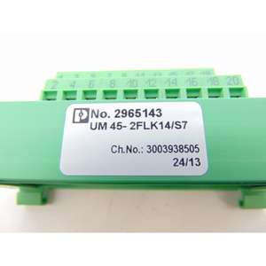 وحدة تحكم منطقية قابلة للبرمجة أصلية طراز <span class=keywords><strong>UM</strong></span> 45-2FLK14/S7 - Product Image 1