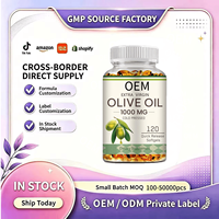 Suplemento Dietético Nutricional de Aceite de Oliva de Fábrica Original en Polvo/Cápsula/Cápsula Blanda/Gomita/Tableta/Píldora, Marca OEM Disponible 1